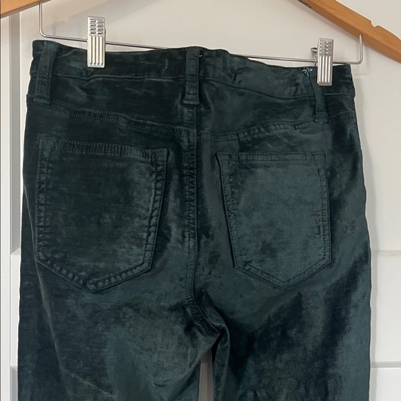 Free People Black Straight Leg Pants - Picture 6 of 7